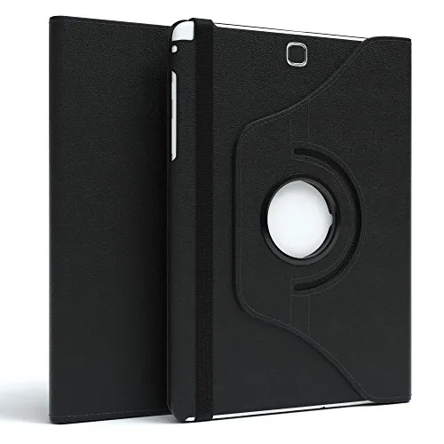 EAZY CASE Galaxy Tab A 9.7 Tablethülle 360° drehbar Schwarz