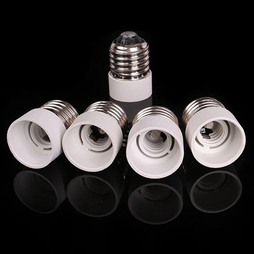 EAZY CASE E27 auf E14 Lampensockel Adapter Weiß 4er Set