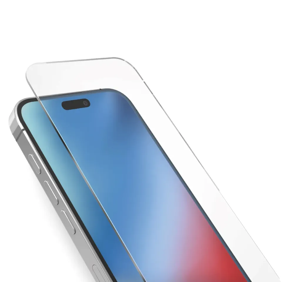 SBS Clear Glass Panzerglas iPhone 15 Pro Max recycelt