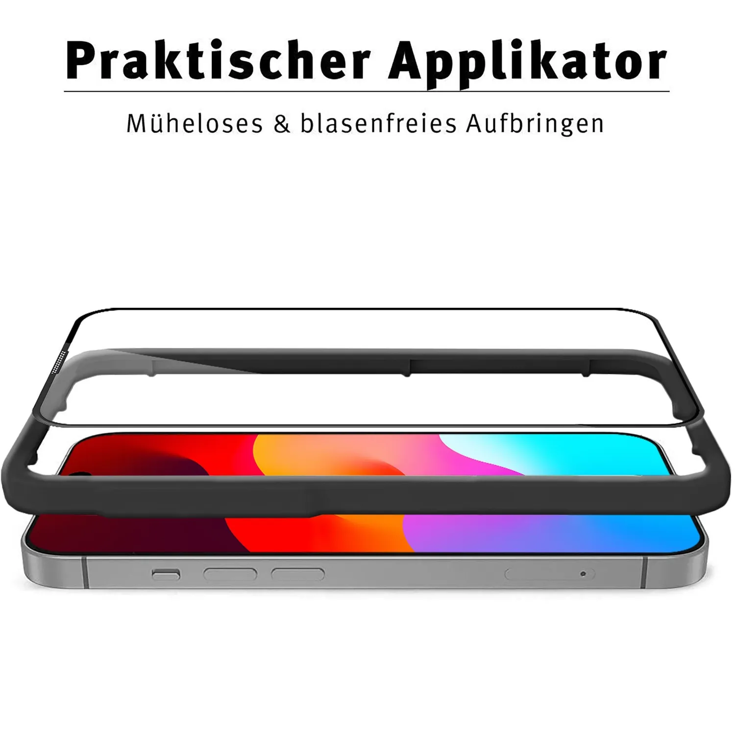 arktis PREMIUM Sparpaket iPhone 15 Pro Hülle + Glas
