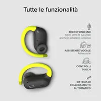 SBS Rhino Twin Sport Kopfhörer ANC OWS Ear-Hook 35h