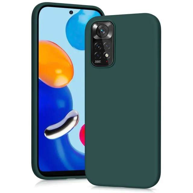 YATWIN Redmi Note 11 / 11S Handyhülle Grün dünn TPU