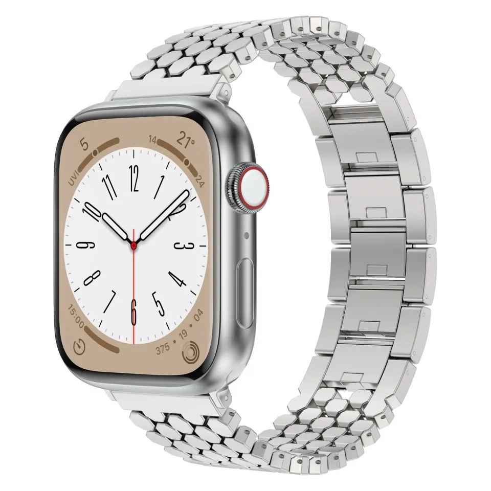 arktisband Polaris Edelstahl-Armband Silber 42/41/40/38 mm
