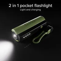 SBS Wild Gear 5000 mAh Powerbank LED-Lampe USB-C