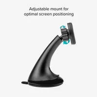 SBS Wide Magnet Autohalter Saugnapf 360° schwarz
