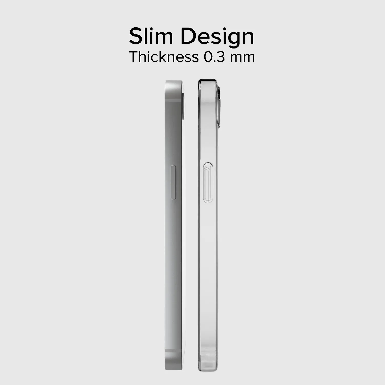 SBS Skinny iPhone 16e/17e Hülle transparent