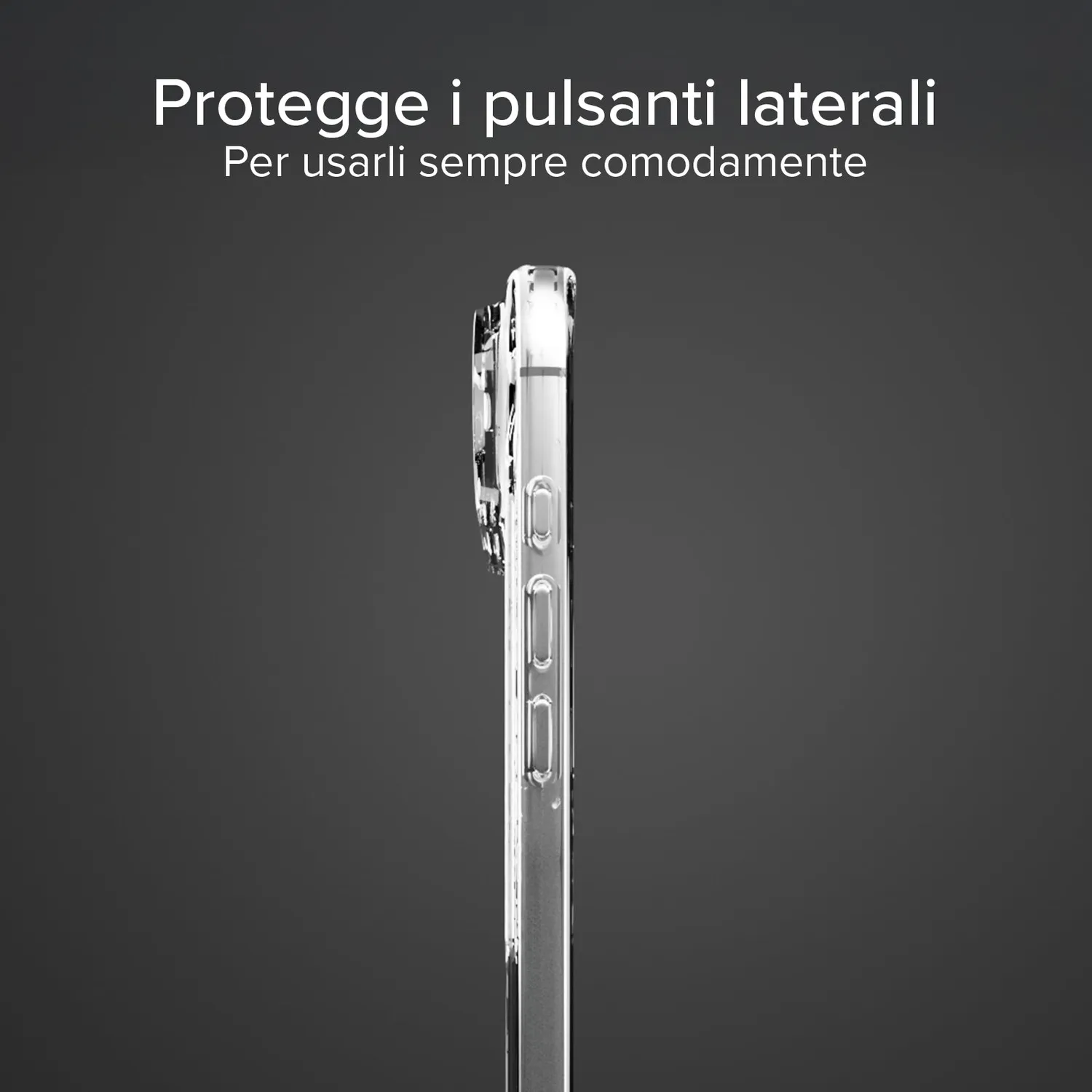 SBS D3O iPhone Air Hülle Transparent MagSafe