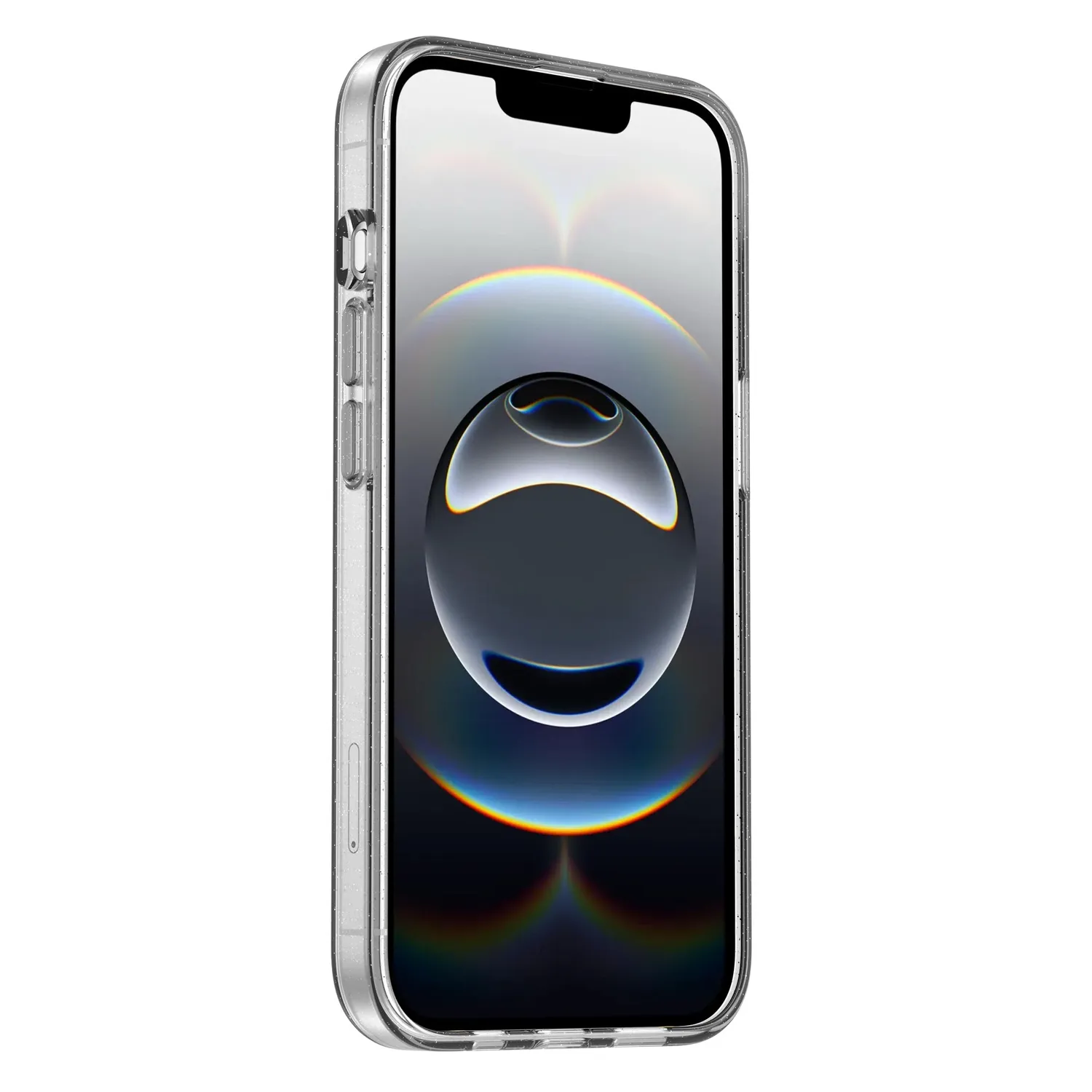 arktis iPhone 16e Glitter Case transparent Glitzer