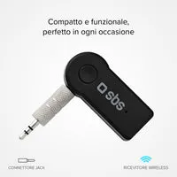 SBS Bluetooth Audio Receiver kabellos 10m