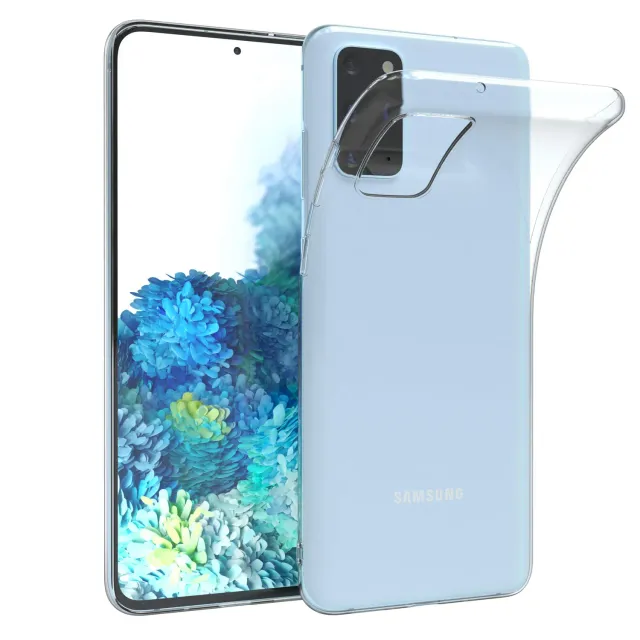 EAZY CASE Galaxy S20 Plus Handyhülle Transparent 0,8mm