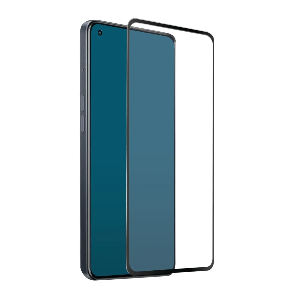SBS Full Cover Panzerglas Oppo Reno 7 Lite 5G schwarz Full Glue