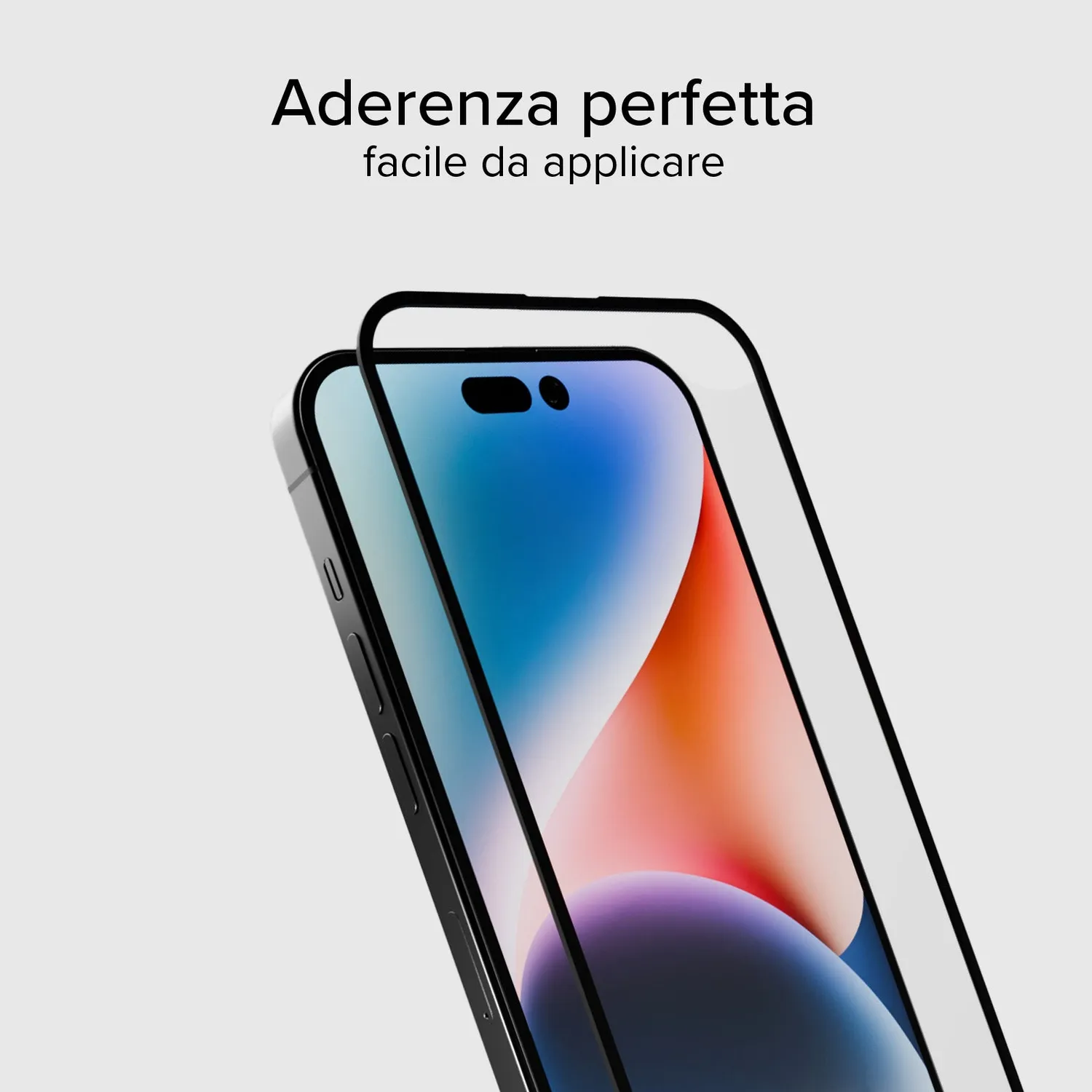 SBS Full Cover iPhone 15 Plus Panzerglas schwarz