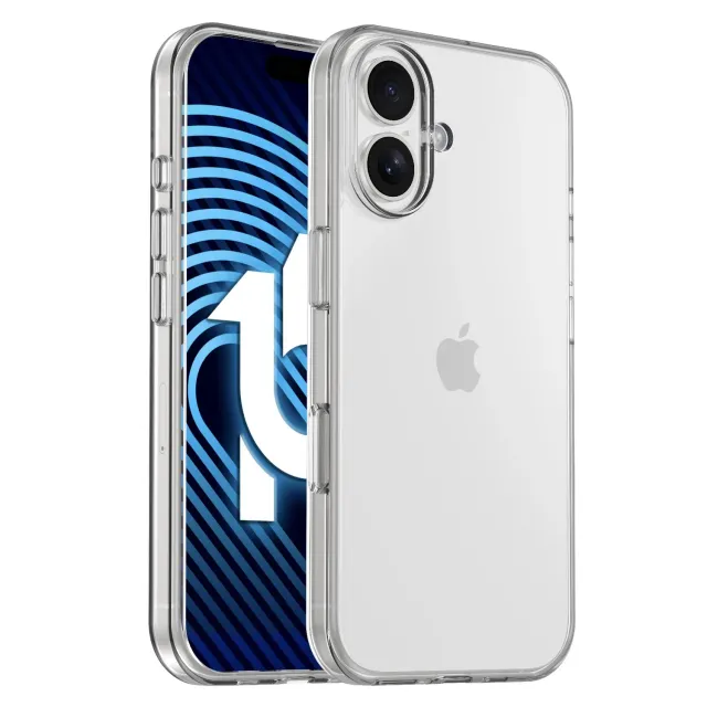arktis Air Case iPhone 16 Hülle transparent dünn