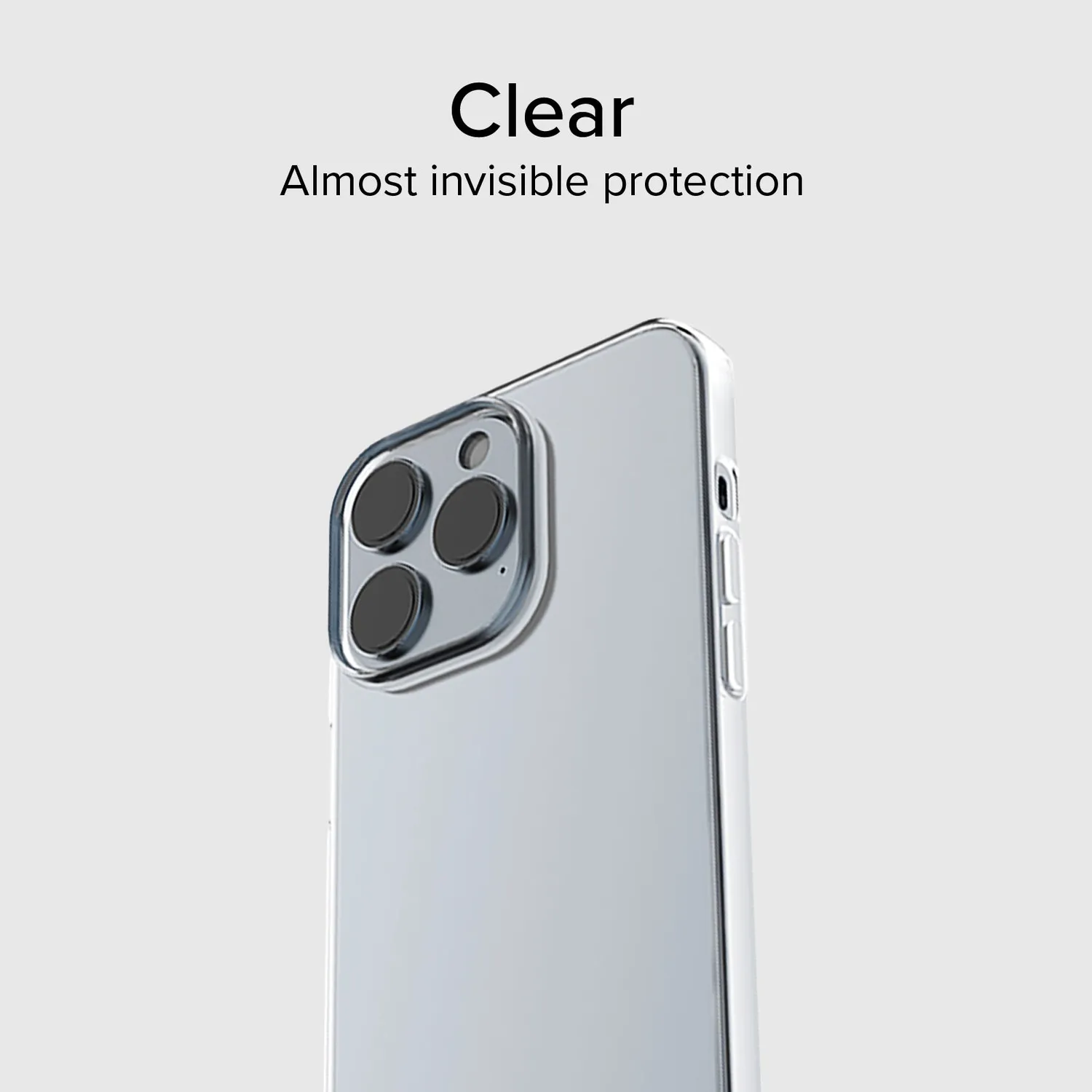 SBS Skinny iPhone 15 Pro Max Handyhülle transparent dünn