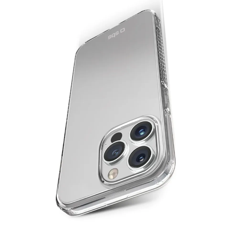 SBS Extreme X2 Hülle iPhone 15 Pro transparent 2m