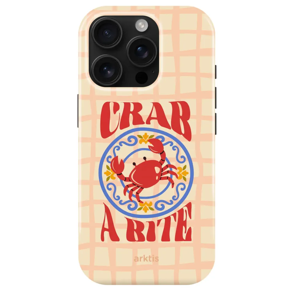 arktis Crab iPhone 15 Pro Hülle mit MagSafe Print