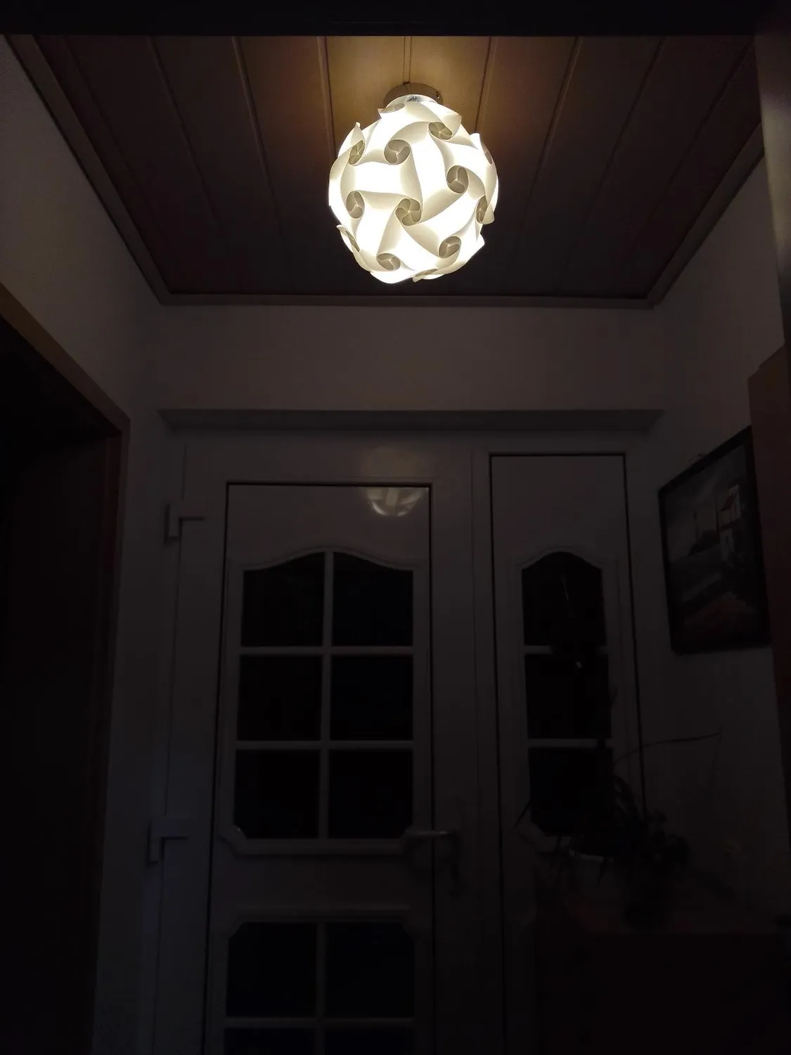 EAZY CASE Puzzle Lampe M 30cm Lampenschirm 30-teilig DIY