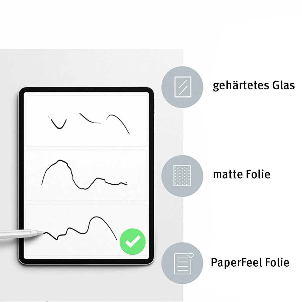 arktis PaperFeel iPad 11 Schutzfolie Paperlike matt