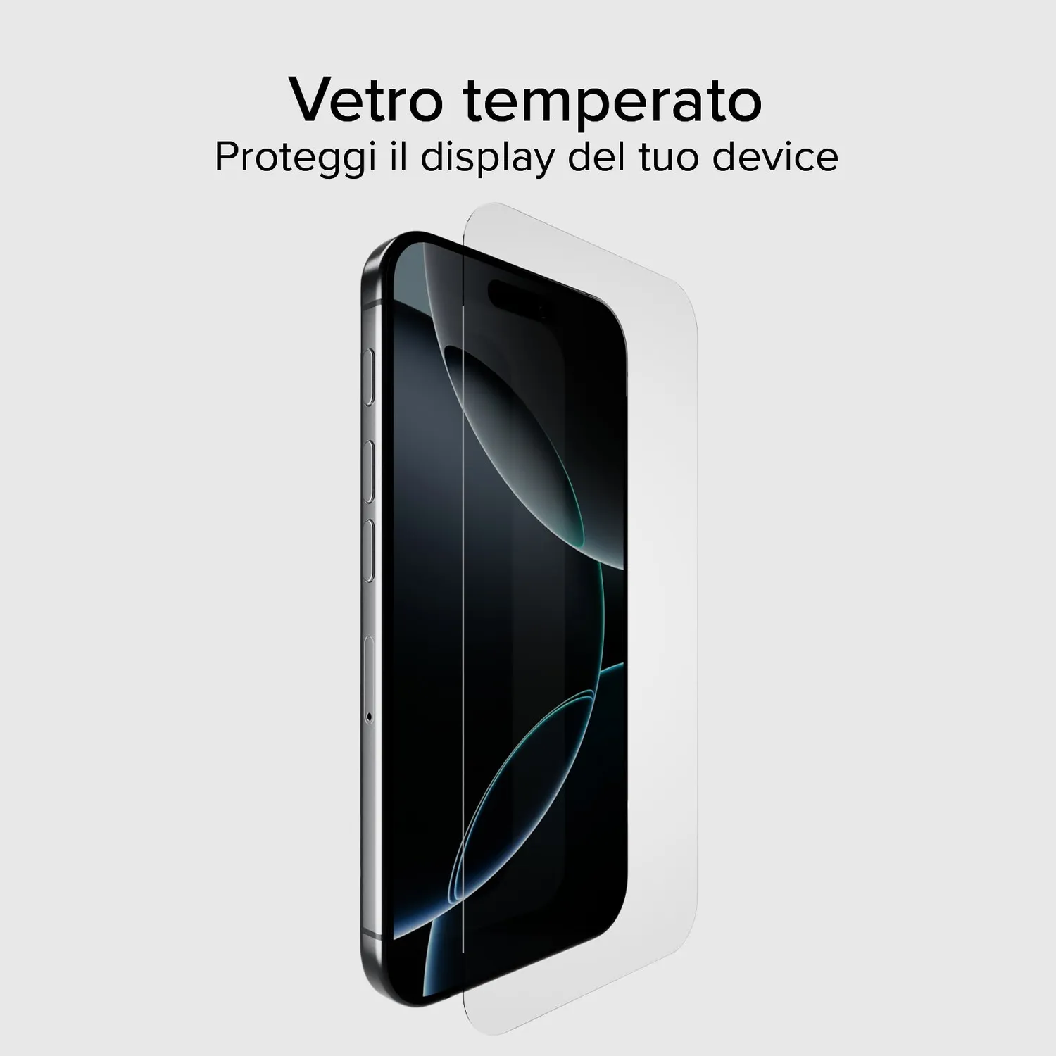 SBS Panzerglas iPhone 16 Pro Max Displayschutz transparent gehärtet