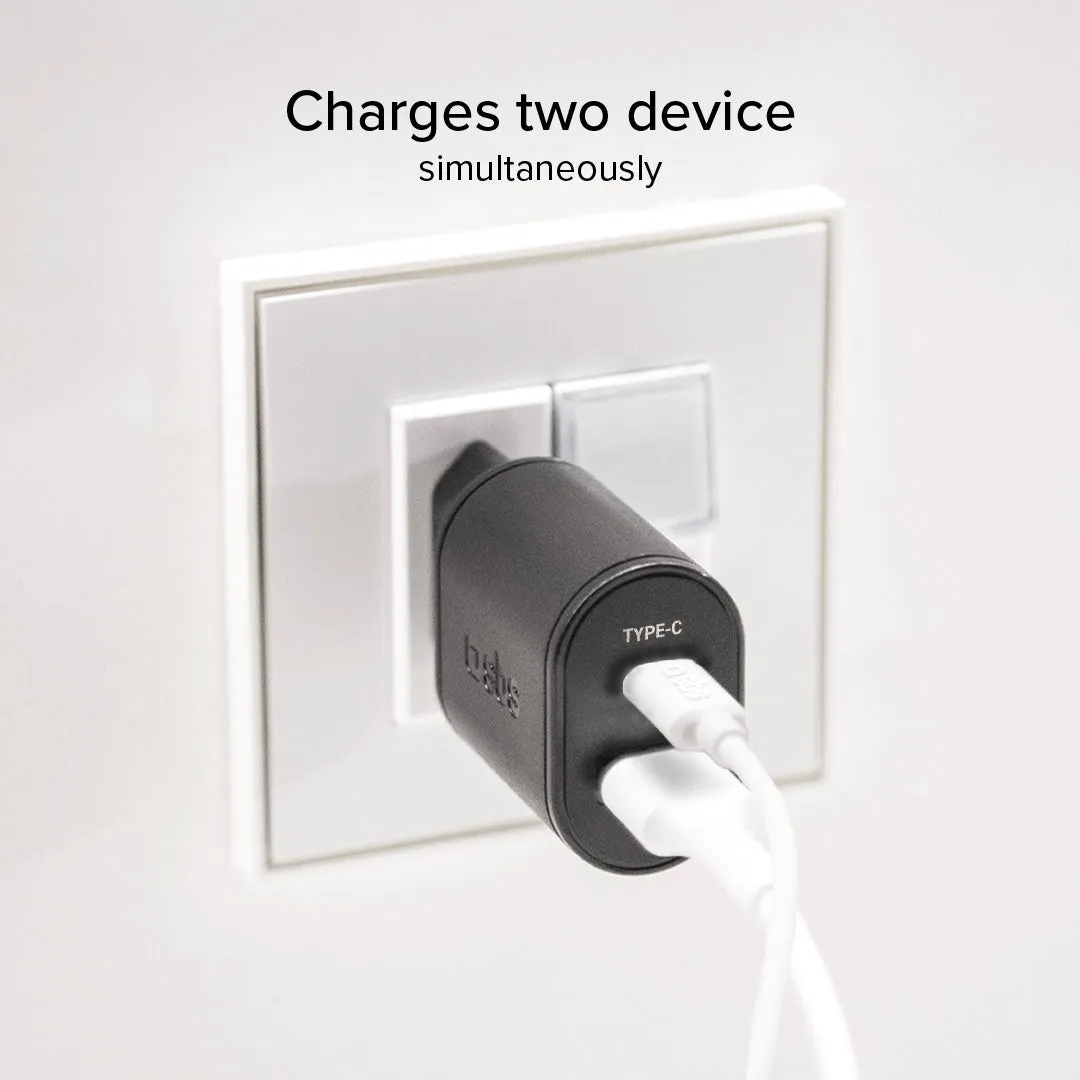 SBS Reise USB-A USB-C Ladegerät 10W Intelligent Charge