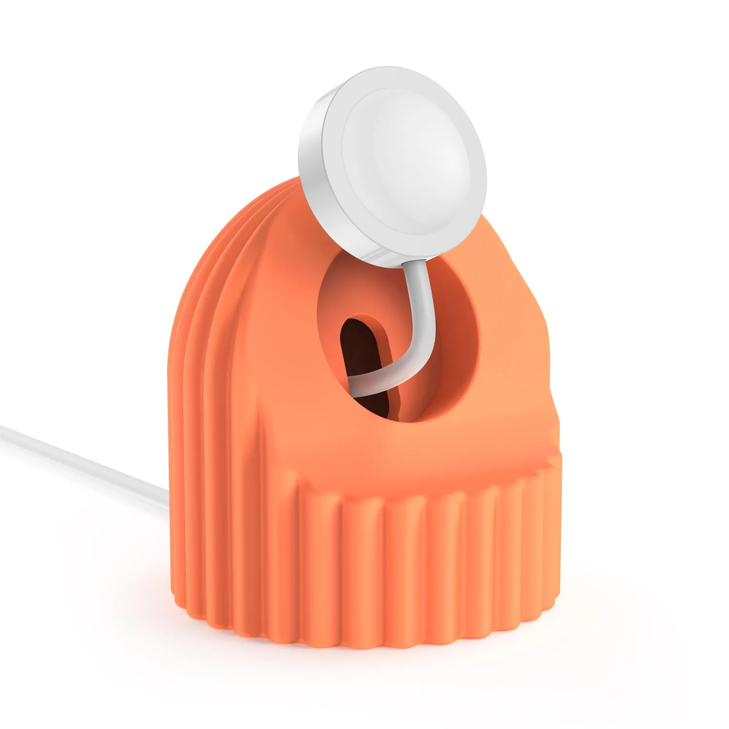arktis Luna Apple Watch Ladestation Silikon Dock