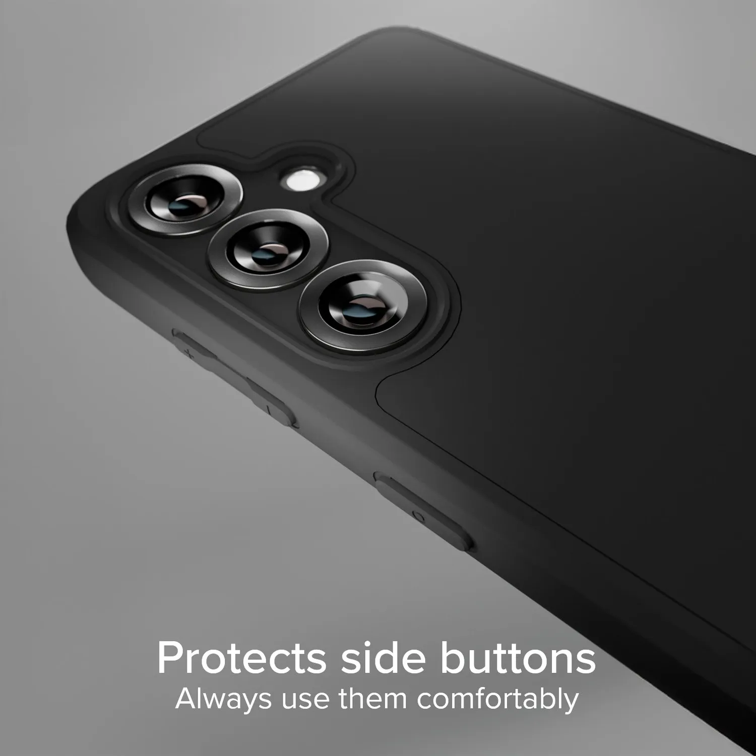 SBS D3O Handyhülle Samsung Galaxy S25 schwarz stosssicher