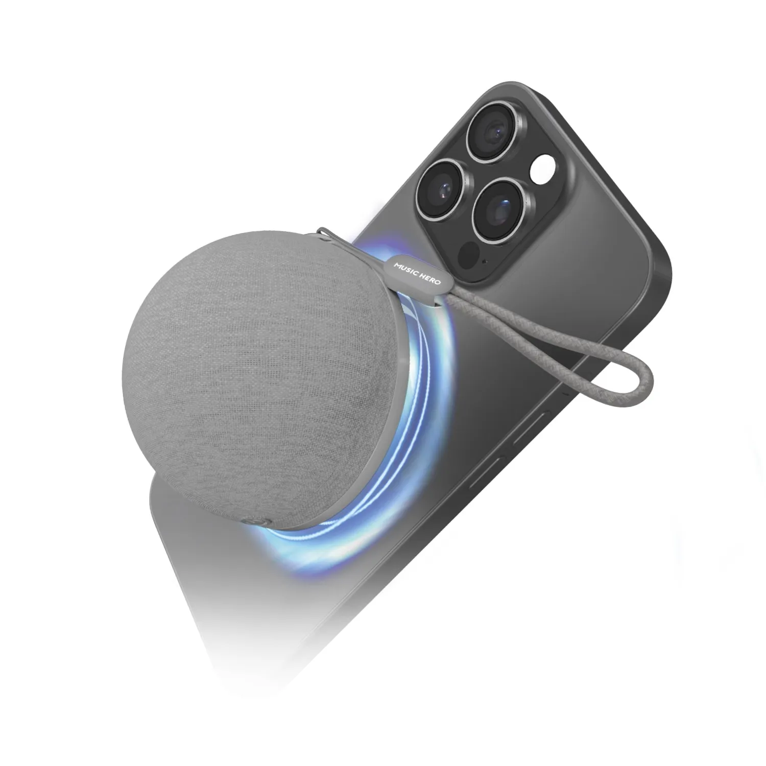 SBS Mag Speaker 3W Bluetooth-Lautsprecher Schwarz magnetisch