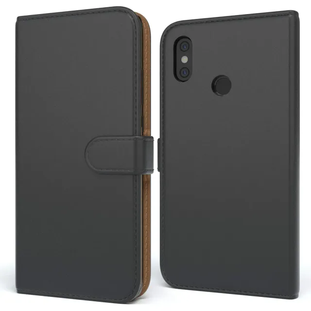 EAZY CASE Xiaomi Mi 8 Klapphülle schwarz Book mit Kartenfach