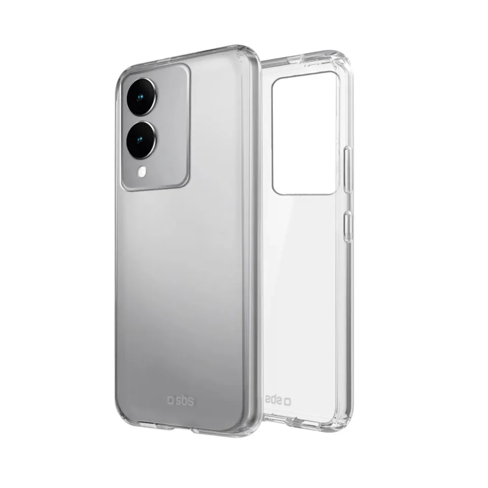 SBS Skinny Handyhülle Vivo Y17s Transparent dünn
