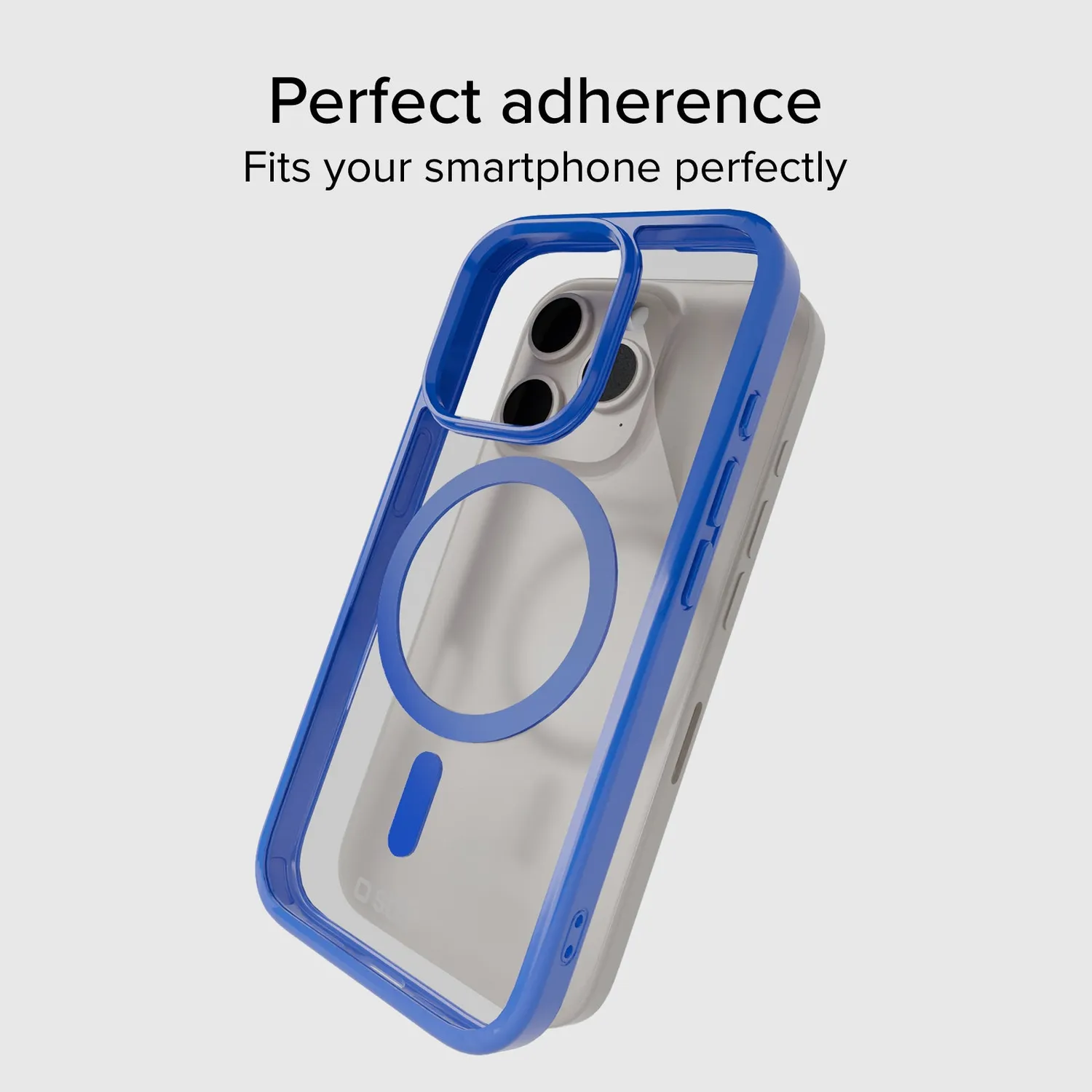 SBS iPhone 15 Pro Hülle transparent MagSafe farbig