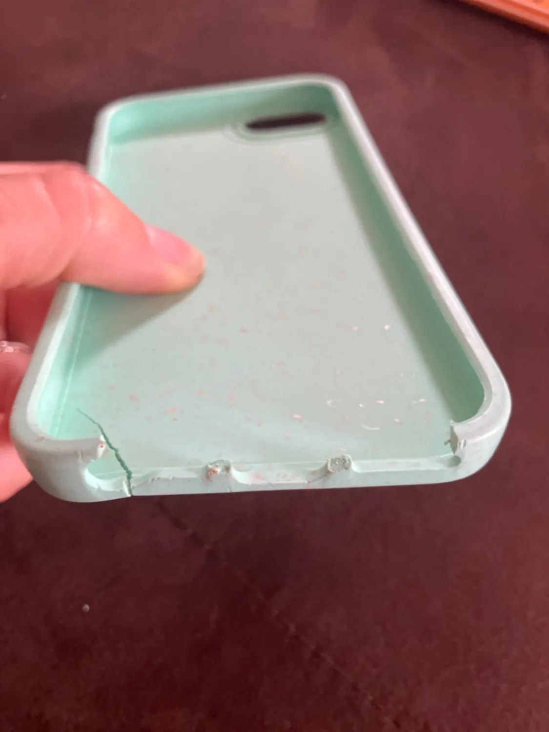 EAZY CASE Bio iPhone SE 8 7 Hülle Grün abbaubar
