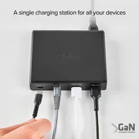 SBS GaN Station 4-Port USB-A USB-C Ladegerät 75W