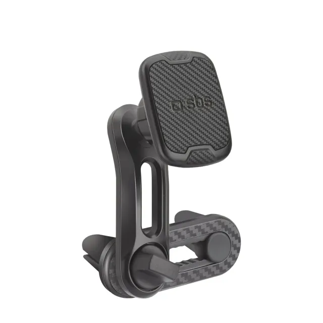 SBS Magnet Handyhalterung Lüftungsgitter Doppel-Clip 360°