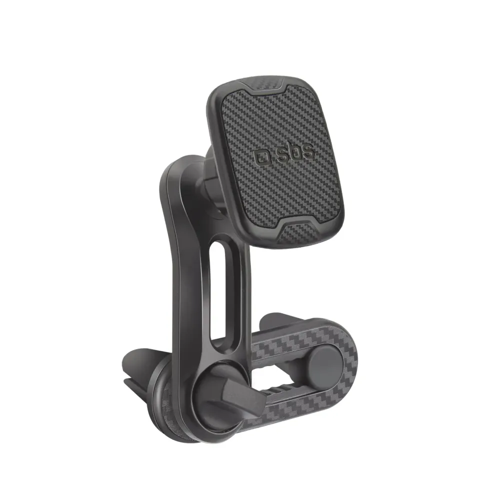 SBS Magnet Handyhalterung Lüftungsgitter Doppel-Clip 360°