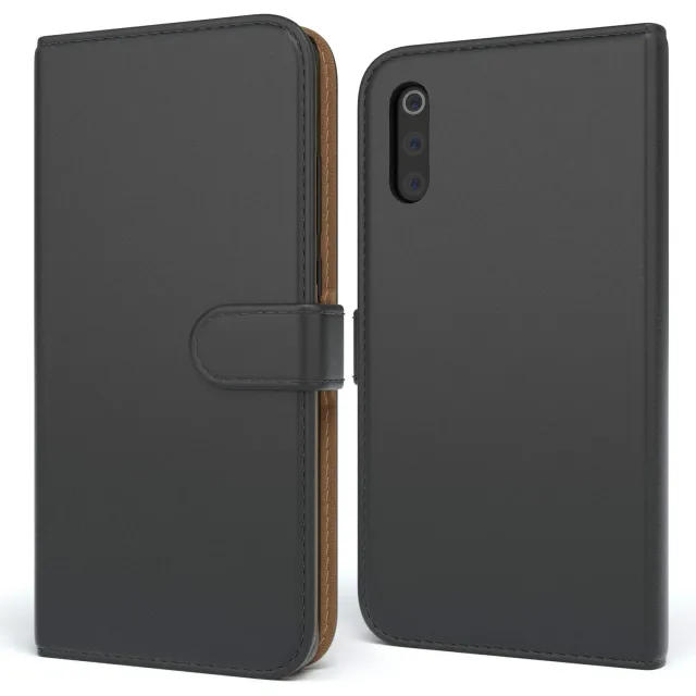 EAZY CASE Xiaomi Mi 9 Klapphülle schwarz Bookstyle