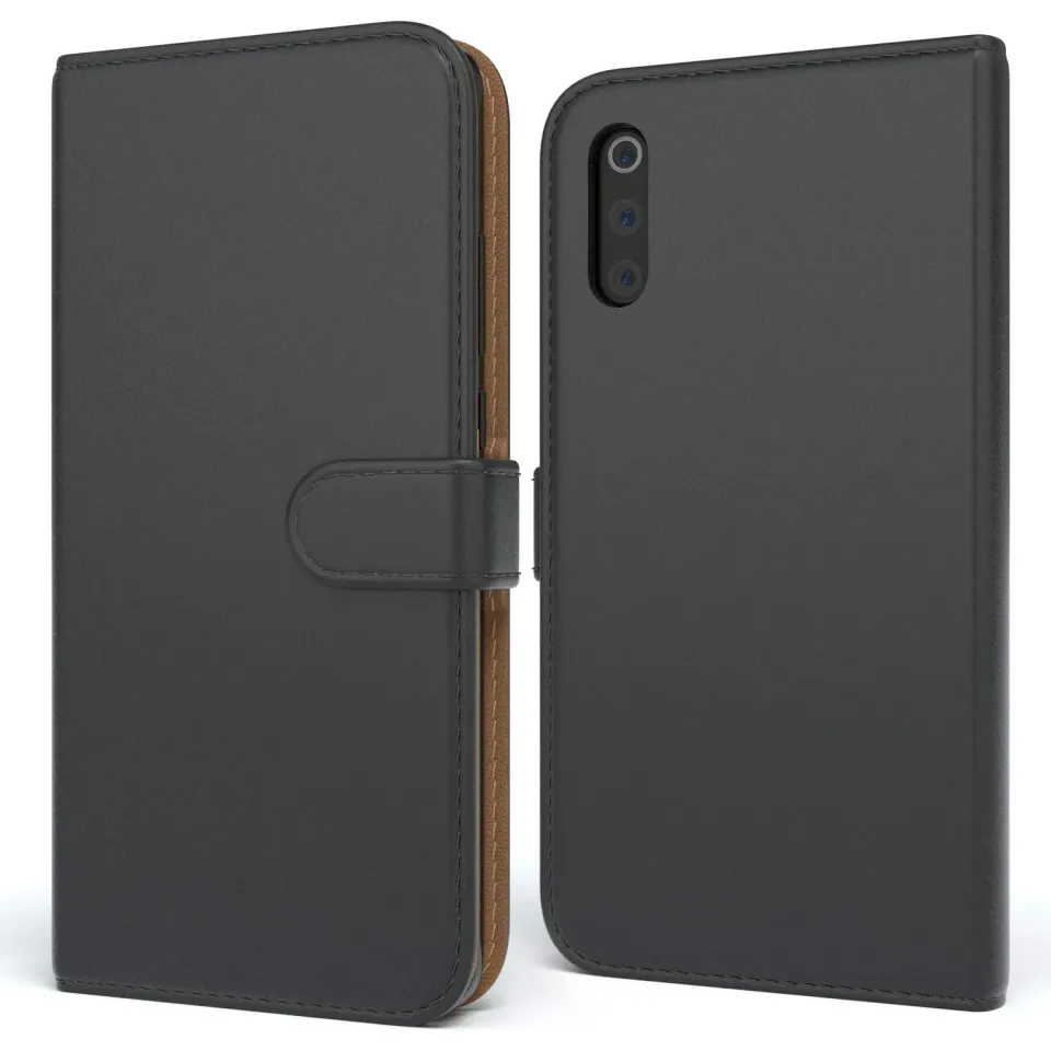EAZY CASE Xiaomi Mi 9 Klapphülle schwarz Bookstyle