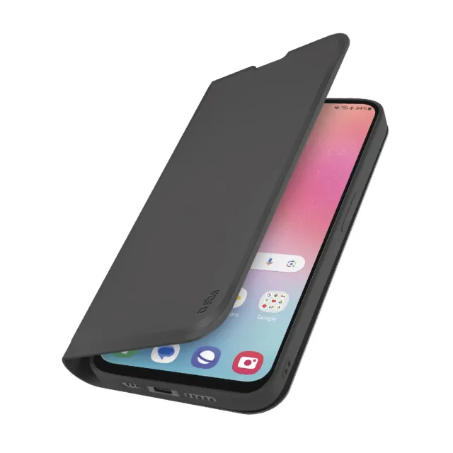 SBS Wallet Smooth Hülle Galaxy A25 5G schwarz