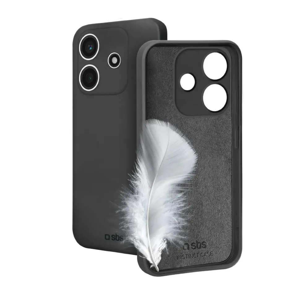 SBS Instinct Hülle Redmi Note 14 4G schwarz
