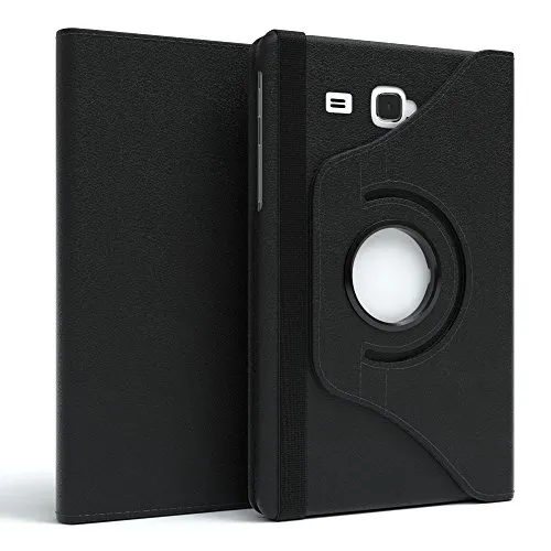 EAZY CASE Galaxy Tab A 2016 7.0 Tablethülle Schwarz 360° drehbar