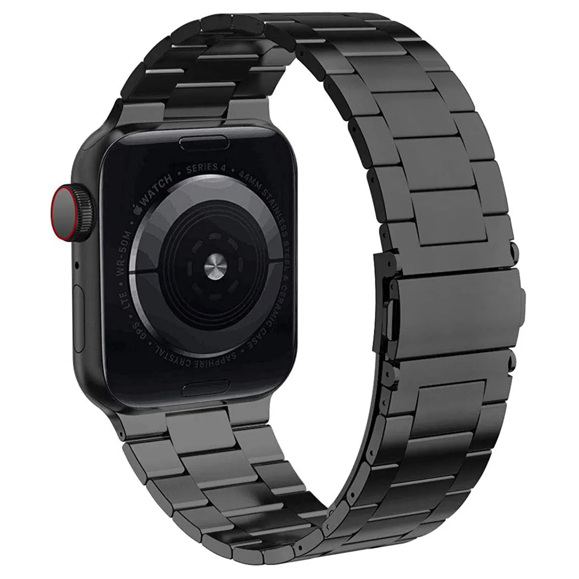 arktisband Edition S Apple Watch Armband Edelstahl Schwarz
