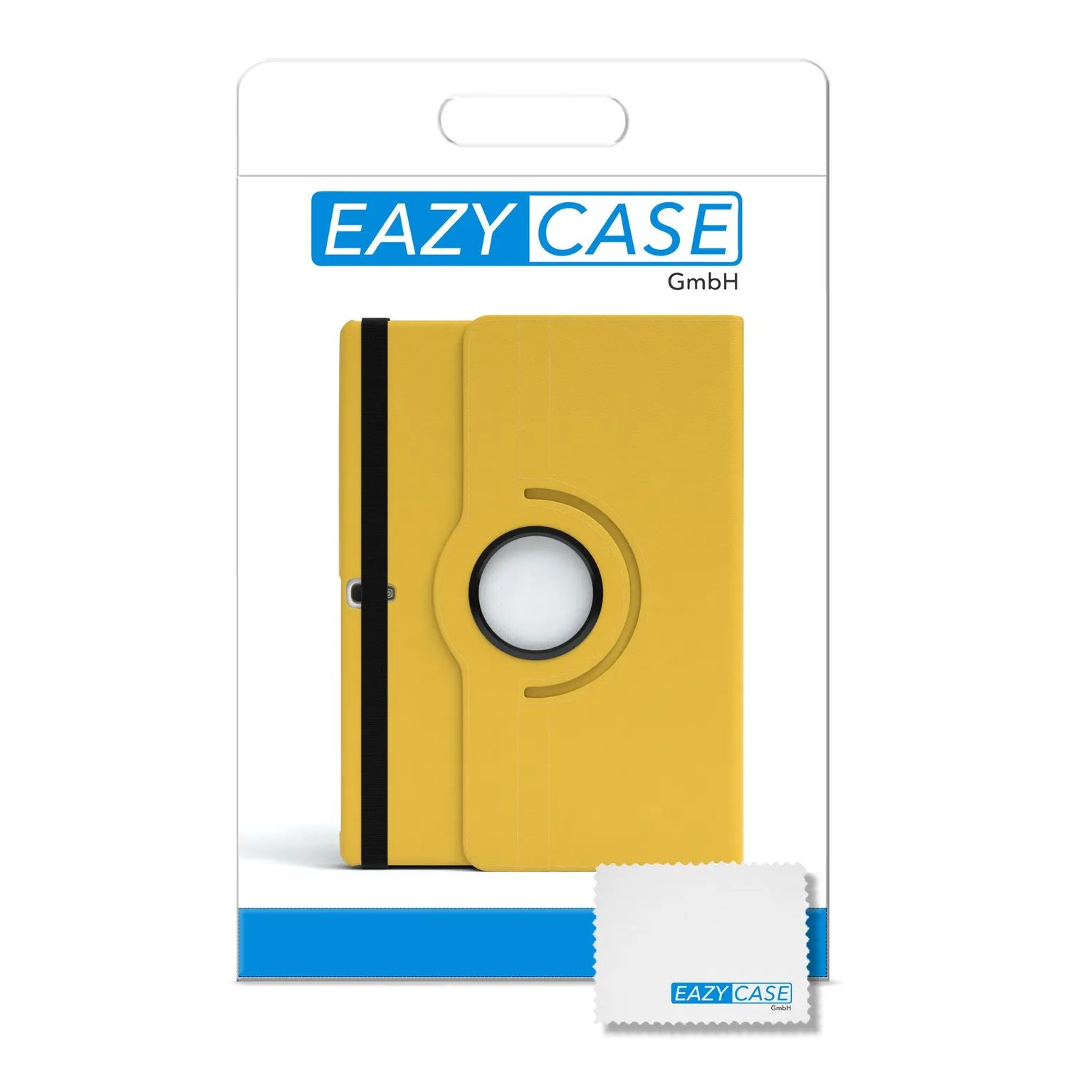 EAZY CASE Tablet Hülle Galaxy Tab S 10.5 Gelb 360°