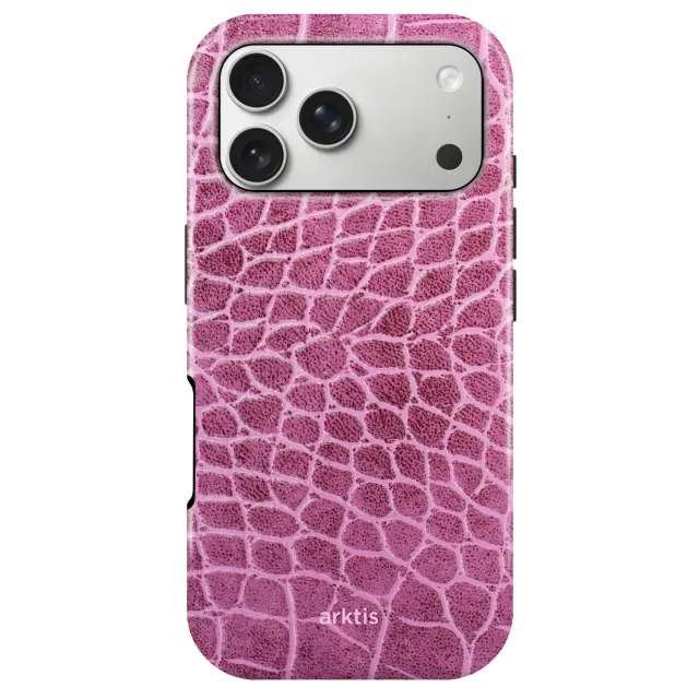 arktis iPhone 17 Pro Max Hülle Pink Lizard MagSafe