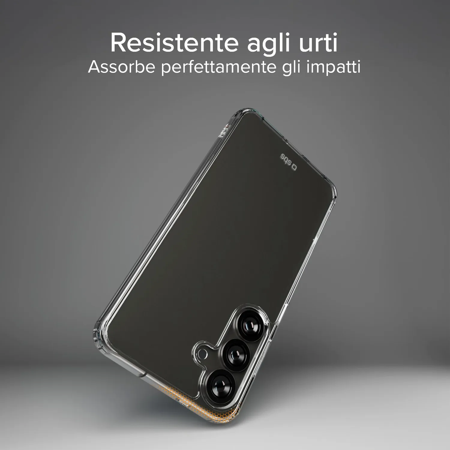 SBS Samsung S25 Hülle D3O transparent stoßfest