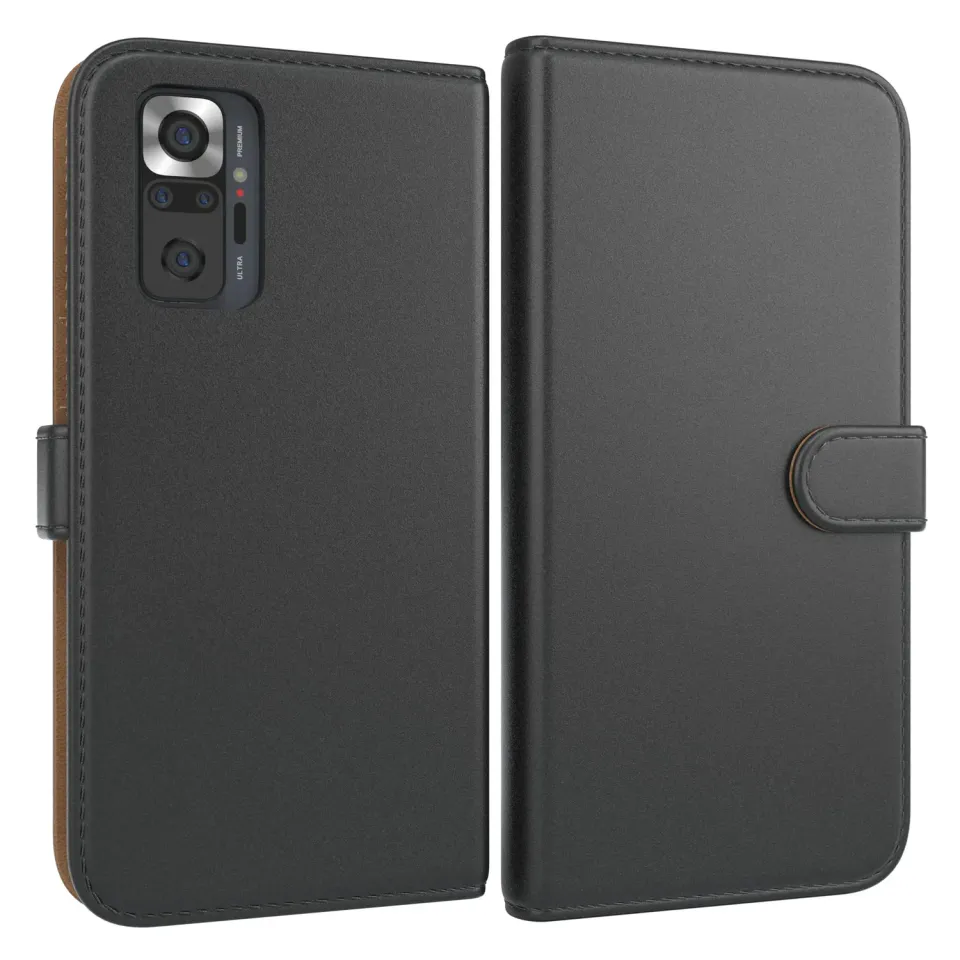 EAZY CASE Redmi Note 10 Pro Klapphülle Schwarz Book