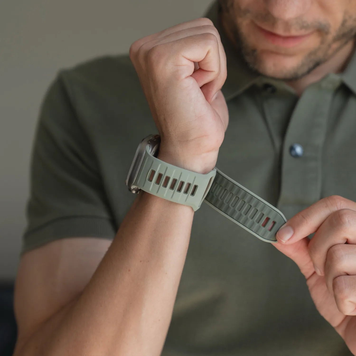 arktisband Runner Apple Watch Armband Silikon