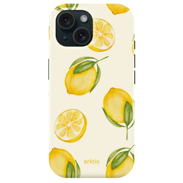 arktis iPhone 15 Hülle Lemon MagSafe