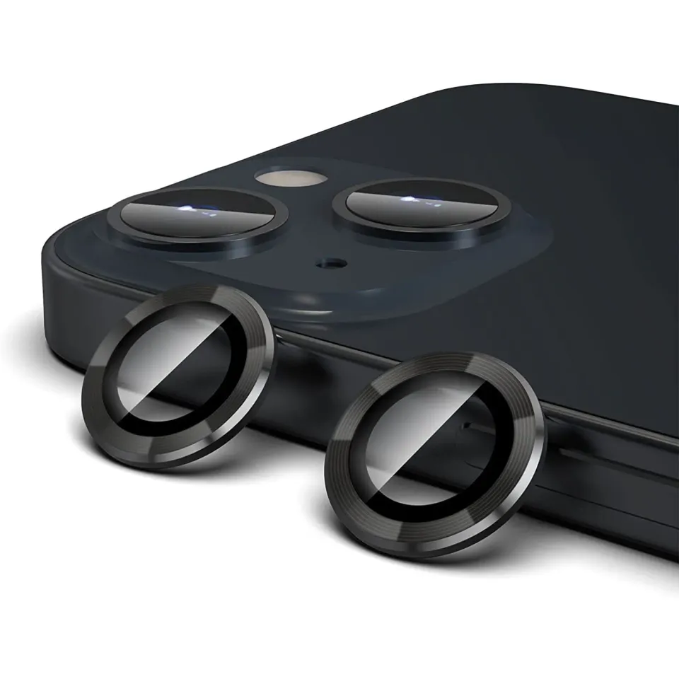 arktis iPhone 13 mini Lens Protector Alu schwarz 2er