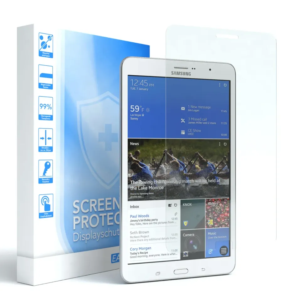 EAZY CASE Galaxy Tab Pro 8.4 Schutzglas Transparent 9H