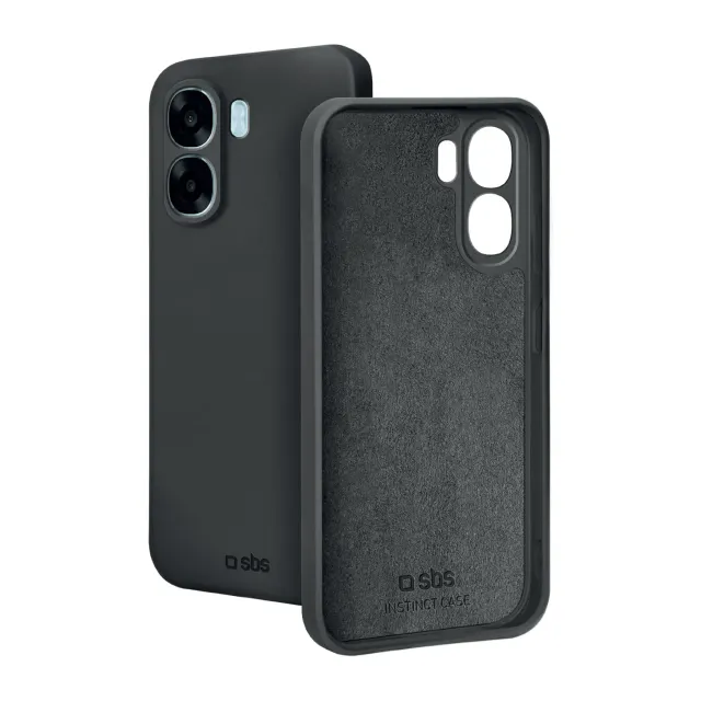 SBS Instinct Oppo A6x Handyhülle TPU schwarz robust