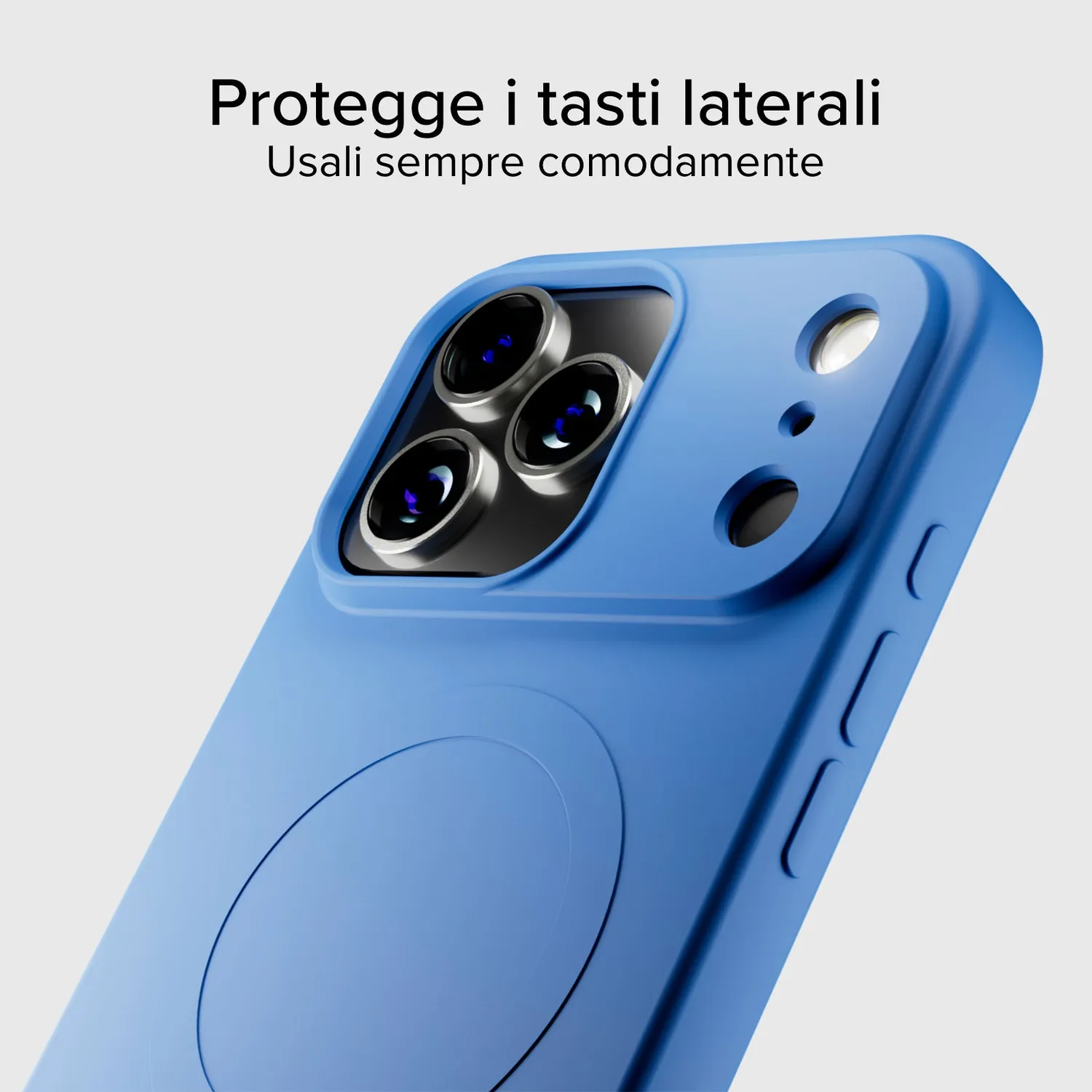 SBS Instinct Mag iPhone 17 Pro Max Hülle MagSafe blau